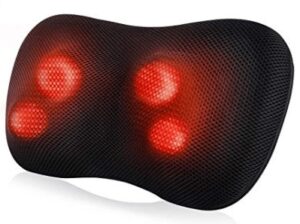 heated back massager for bed